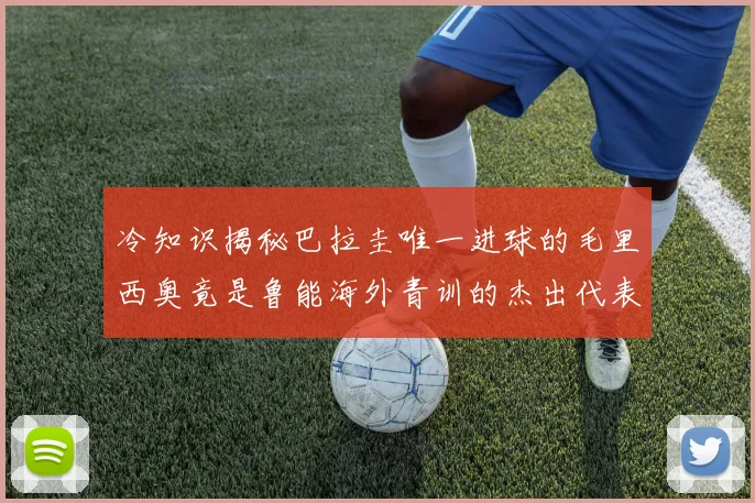冷知识揭秘巴拉圭唯一进球的毛里西奥竟是鲁能海外青训的杰出代表