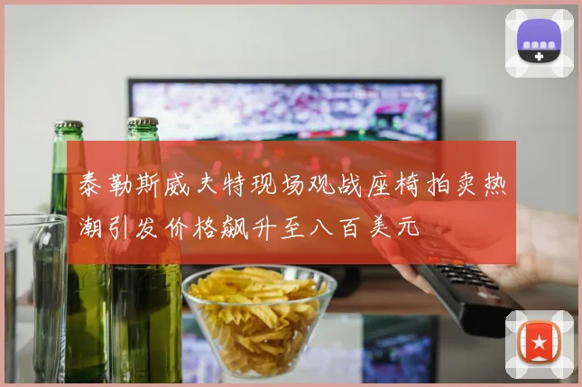 泰勒斯威夫特现场观战座椅拍卖热潮引发价格飙升至八百美元